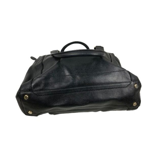 51.  Cole Haan Black Leather Handbag - Picture 3 of 5